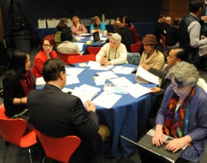 policy plank working group at National Summit on Creative Youth Development