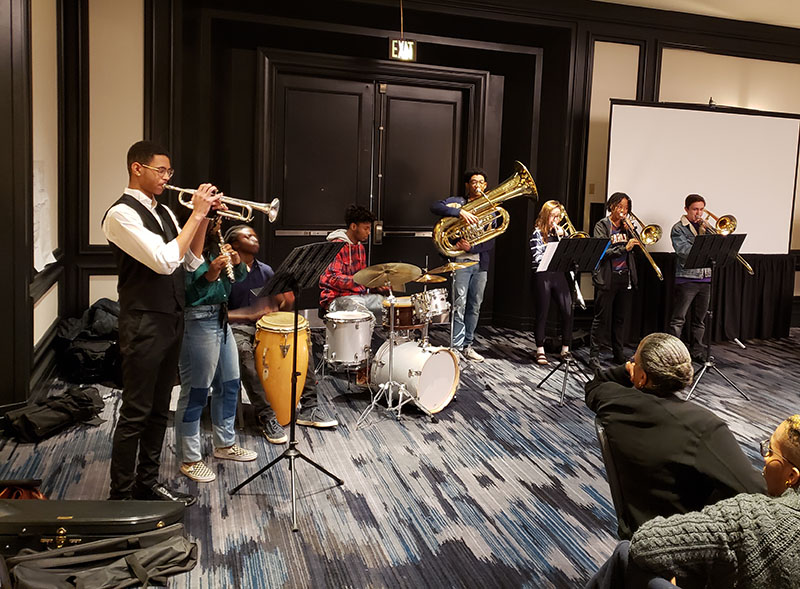 Performance at the Guild's 2018 preconference on Music Engagement